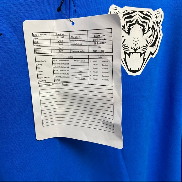 NWT Nike State Nike NFL On Field Dri-Fit Pullover Men’s Blue XL - Picture 9 of 9